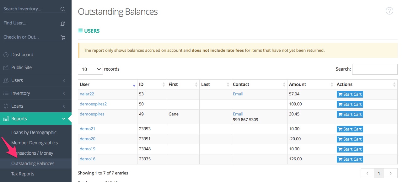 outstanding balance in tagalog example